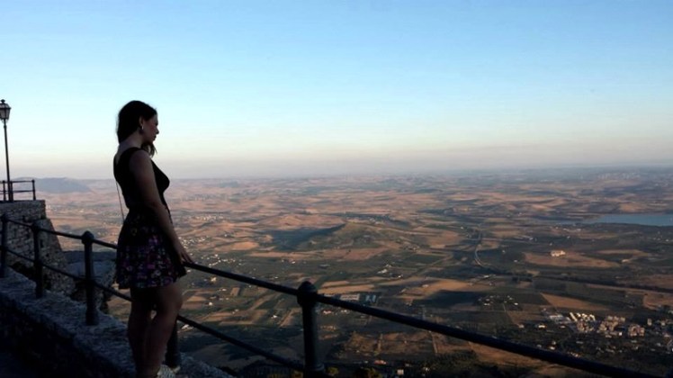 A Sicília a partir de Érice