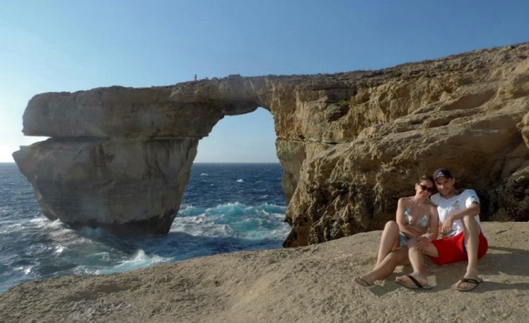 Azure Window - pôr do sol