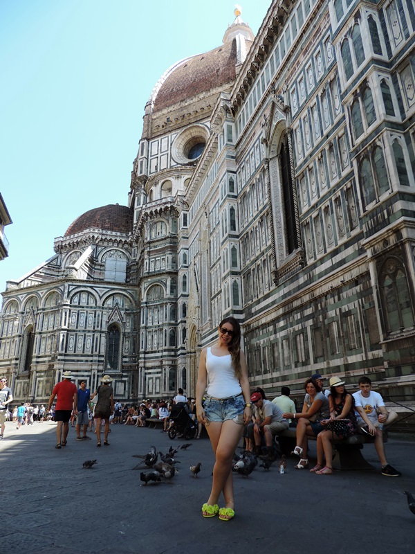 Lateral da igreja Santa Maria del Fiore