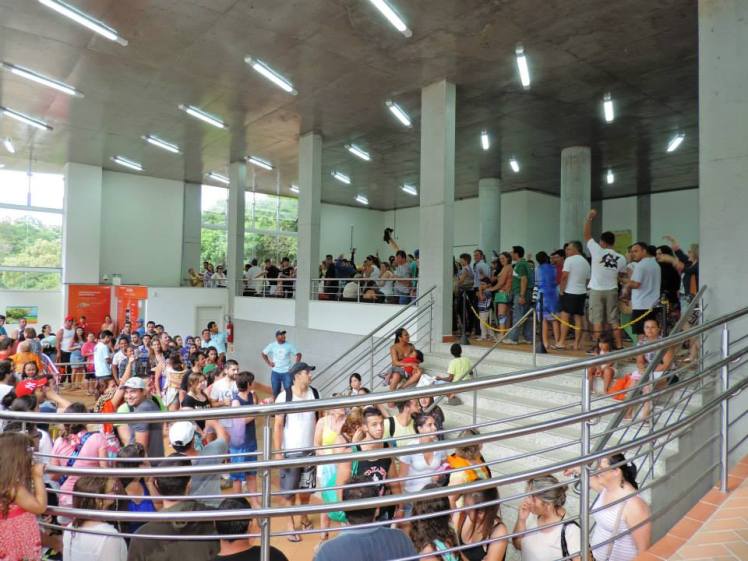 Filinha de quase 2h no Parque Unipraias