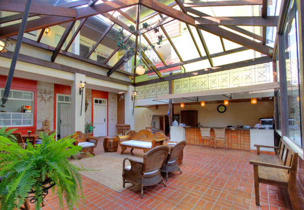 Hall do hotel - foto retirada do site Camboa