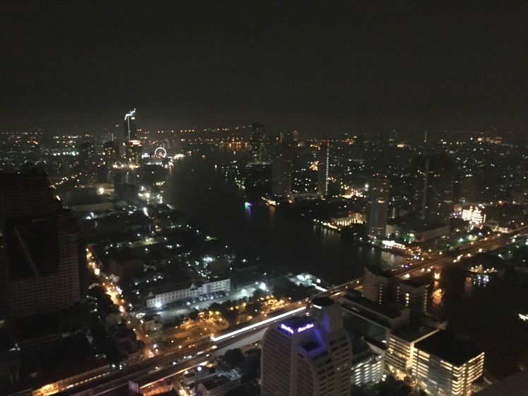 A famosa vista da cidade